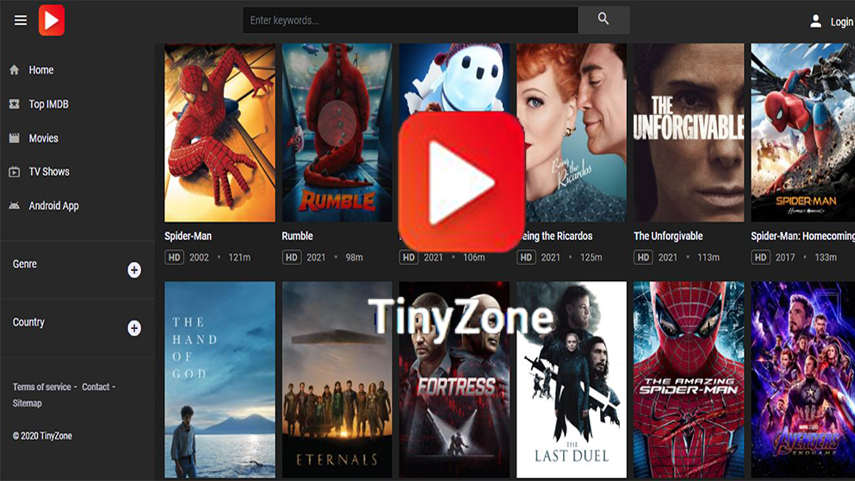 TinyZone TV 2022 Watch Best Movies Online And Stream Series Mentalitec